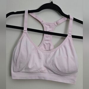 La Vie En Rose Light Pink Sports Bra